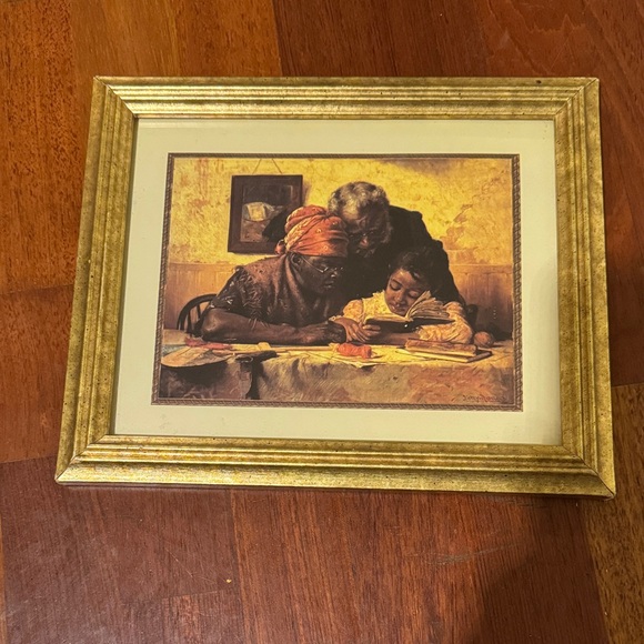 Other - Framed Art Print with Gold Frame